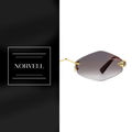 Norvell Monarch Panthera Gold – Gold Frame Brown Lens