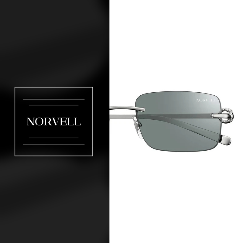 Norvell Mirage Silver – Silver Frame Grey Lens