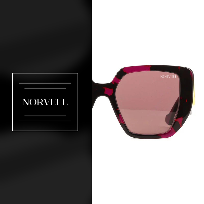 Norvell Mirage Vision Crystal – Crystal Frame Grey Lens