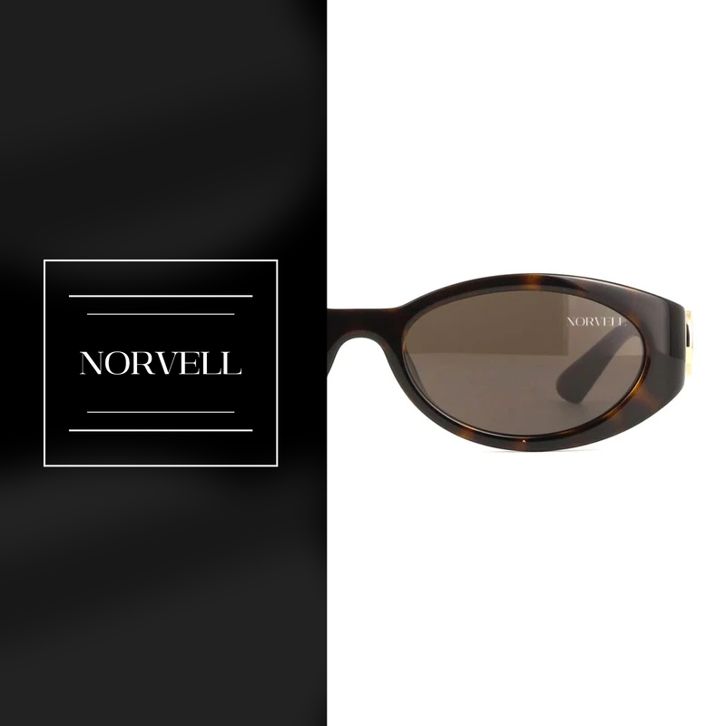 Norvell Mirage Signature Crystal – Crystal Frame Grey Lens