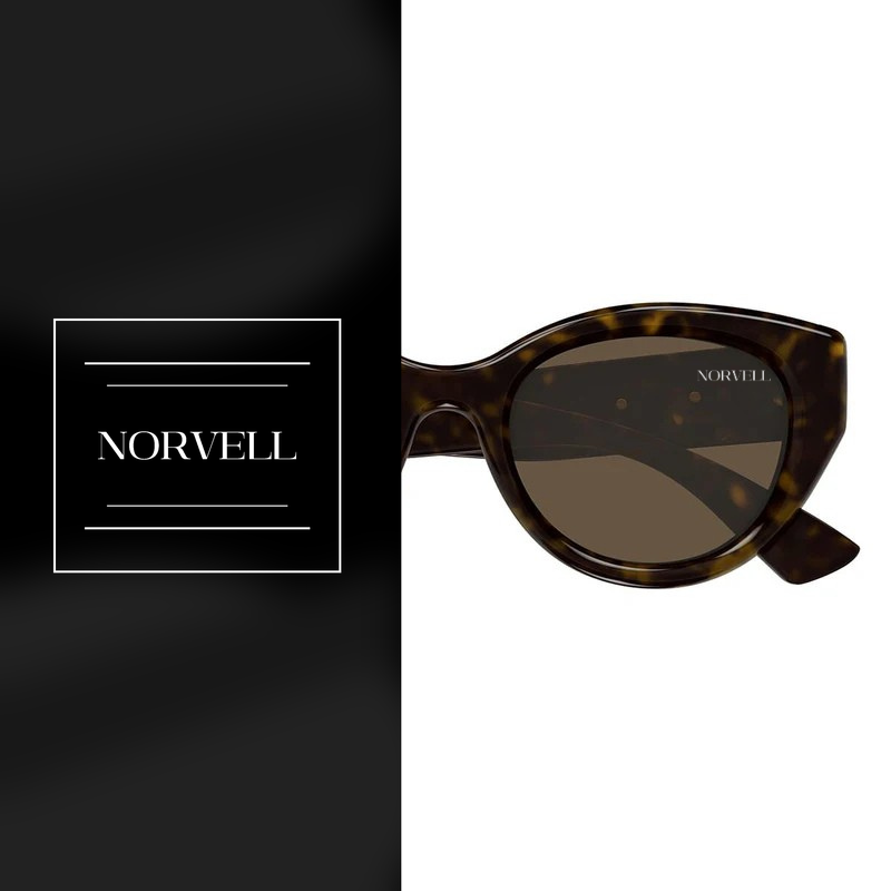 Norvell Mirage Heritage Smoke – Black Frame Grey Lens