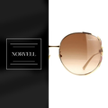 Norvell Mirage Heritage Ruby – Gold Frame Brown Gradient Lens