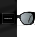 Norvell Aurora Noir – Black Frame Brown Gradient Lens Sunglasses