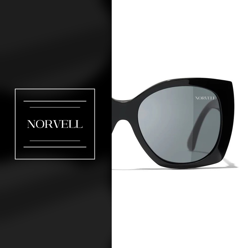 Norvell Aurora Noir – Black Frame Brown Gradient Lens Sunglasses