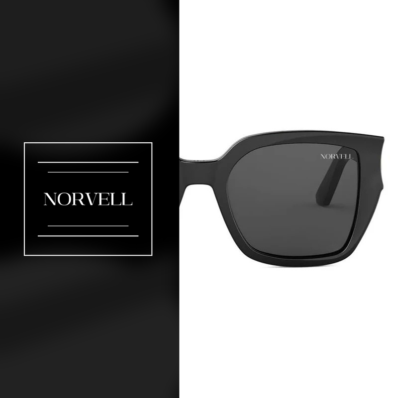 Norvell Eclipse Glow Noir – Black Frame Smoke Lens
