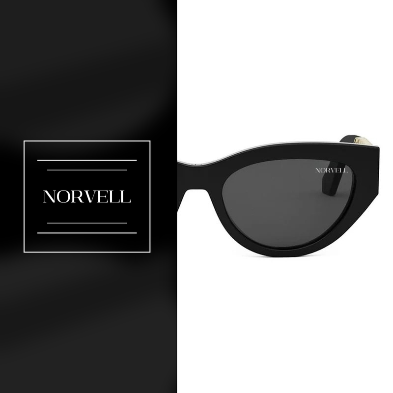 Norvell Eclipse Mesh Noir – Black Frame Smoke Lens
