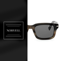 Norvell Eclipse Executive Crystal – Crystal Frame Grey Lens