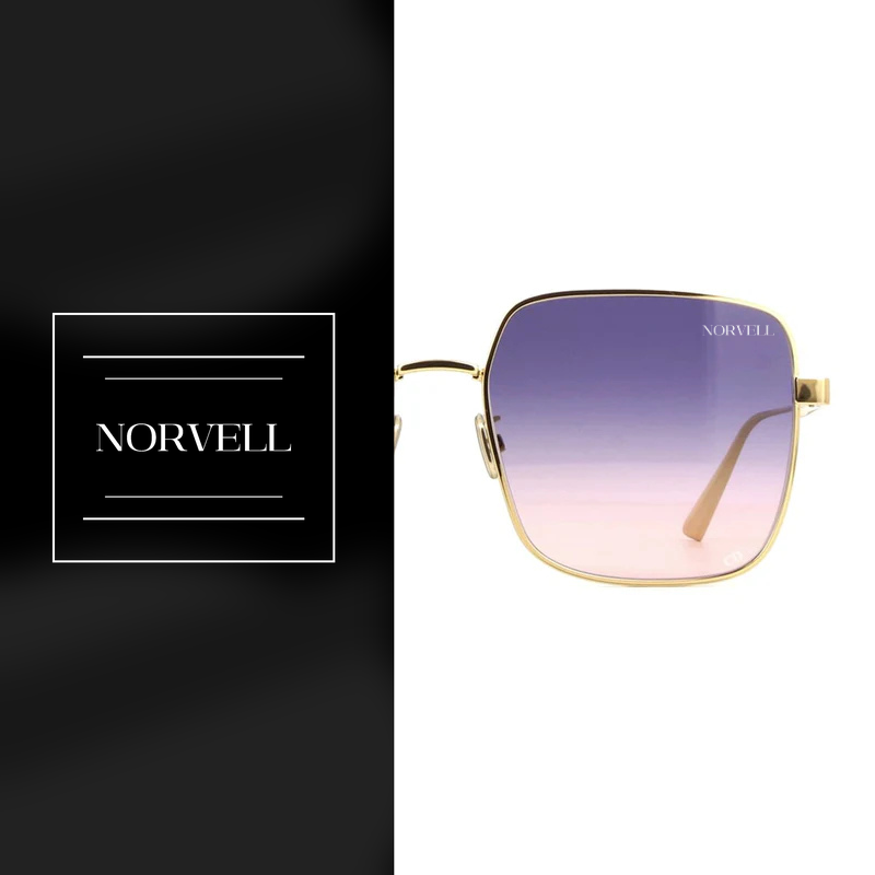 Norvell Eclipse Crown – Gold Frame Green Lens