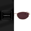 Norvell Eclipse Crown Rose – Rose Gold Frame Brown Lens