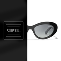 Norvell Aurora Edge – Black Frame Grey Lens Sunglasses