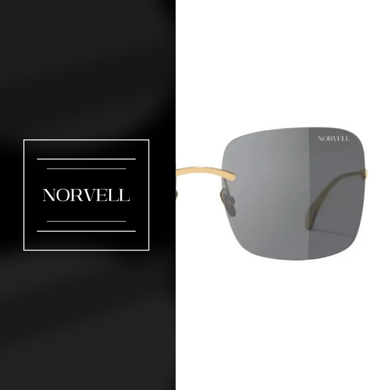 Norvell Aurora – Rose Gold Frame Brown Gradient Lens Sunglasses
