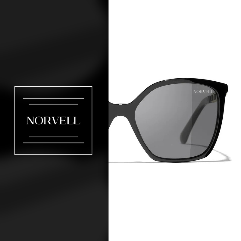 Norvell Aurora Crown – Black Frame Smoke Lens Sunglasses