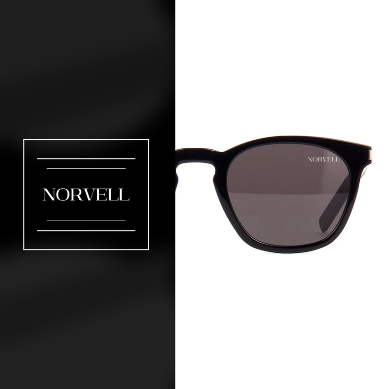 Norvell Riviera Slim – Black Frame Smoke Lens