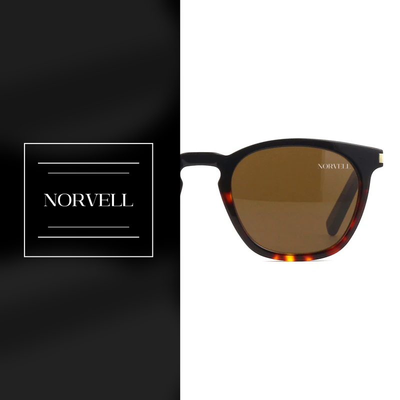 Norvell Riviera Vintage – Havana Frame Green Lens