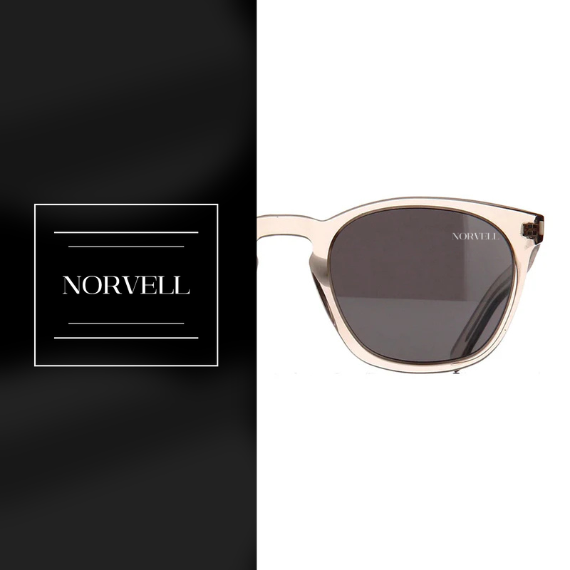 Norvell Riviera Slim Ice – Crystal Grey Frame Grey Lens