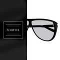 Norvell Riviera Vanguard Noir – Gold Frame Green Lens