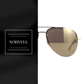 Norvell Riviera Prestige Noir – Silver Frame Grey Lens