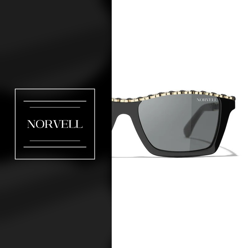 Norvell Aurora Elite – Black Frame Grey Gradient Lens Sunglasses