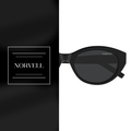 Norvell Riviera Élite Noir – Black Frame Smoke Lens