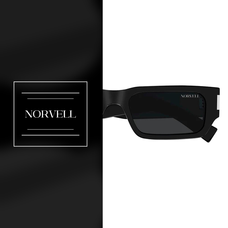 Norvell Riviera Signature Noir – Black Frame Grey Lens