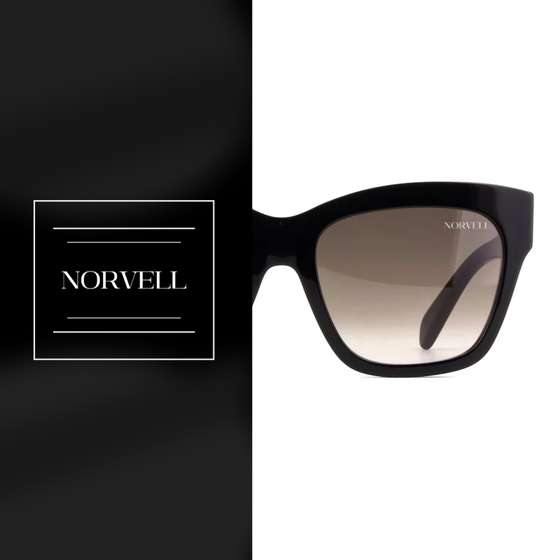 Norvell Celeste Noir – Black Frame Smoke Lens