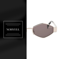 Norvell Celeste Metal Rose – Rose Gold Frame Brown Lens