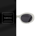 Norvell Celeste Royale Ivory – Ivory Frame Brown Lens
