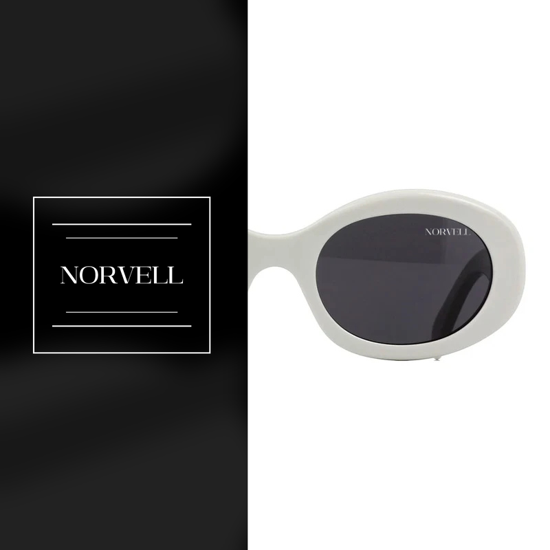 Norvell Celeste Royale Ivory – Ivory Frame Brown Lens