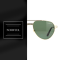 Norvell Monarch Vision – Gold Frame Green Polarized Lens