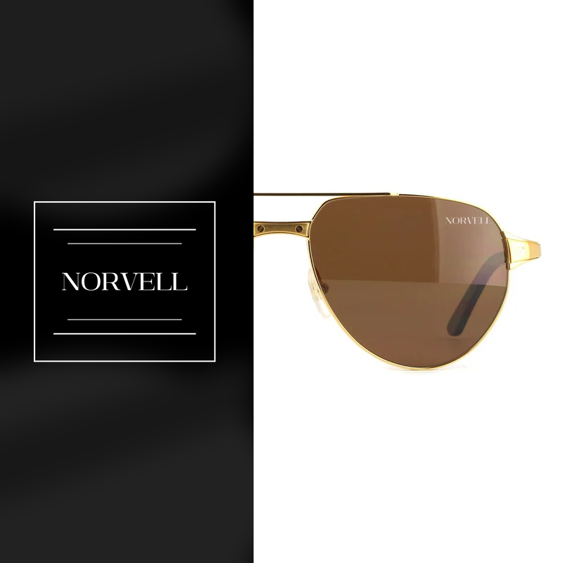 Norvell Monarch Vision Noir – Silver Frame Grey Polarized Lens