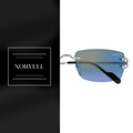 Norvell Monarch Royale Ruby – Gold Frame Red Gradient Lens