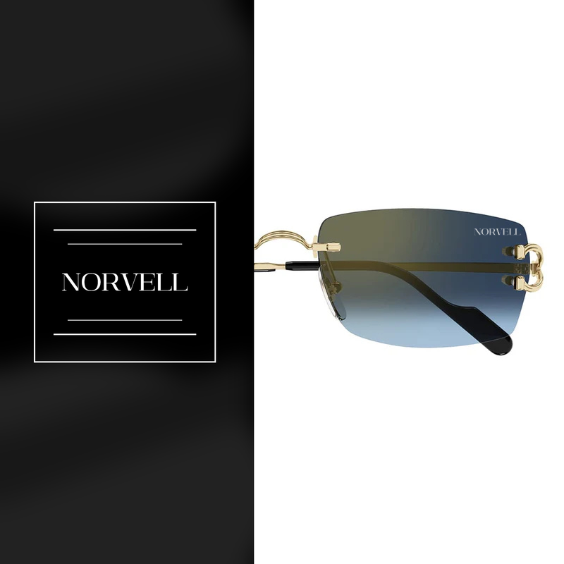 Norvell Monarch Royale Emerald – Gold Frame Green Lens