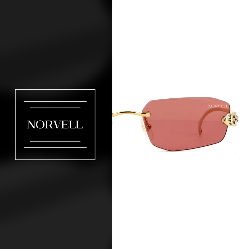 Norvell Monarch Panthera Silver – Silver Frame Grey Gradient Lens