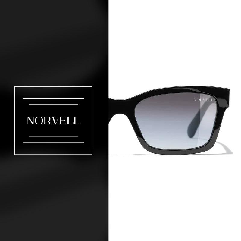 Norvell Aurora Signature – Black Frame Grey Lens Sunglasses
