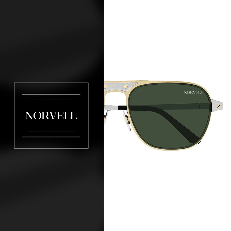 Norvell Monarch Prestige Silver – Silver Frame Grey Lens