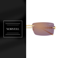 Norvell Monarch Vision Sapphire – Silver Frame Blue Lens