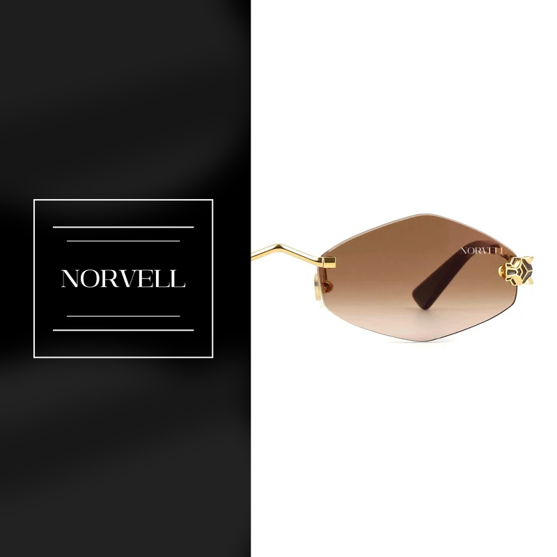 Norvell Monarch Panthera Emerald – Gold Frame Green Lens