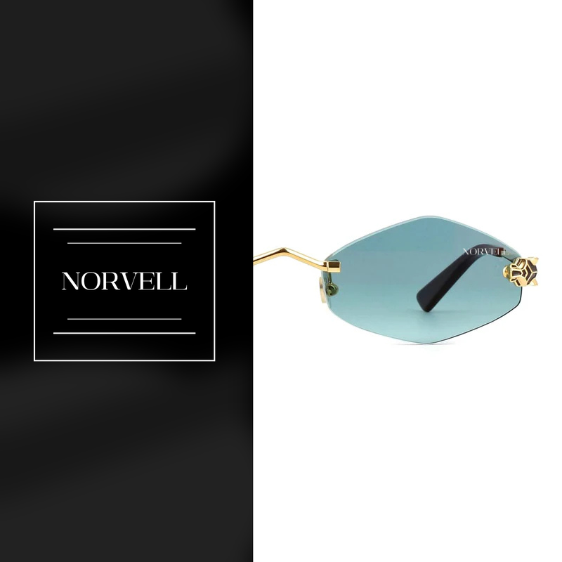 Norvell Monarch Panthera Ruby – Gold Frame Brown Gradient Lens