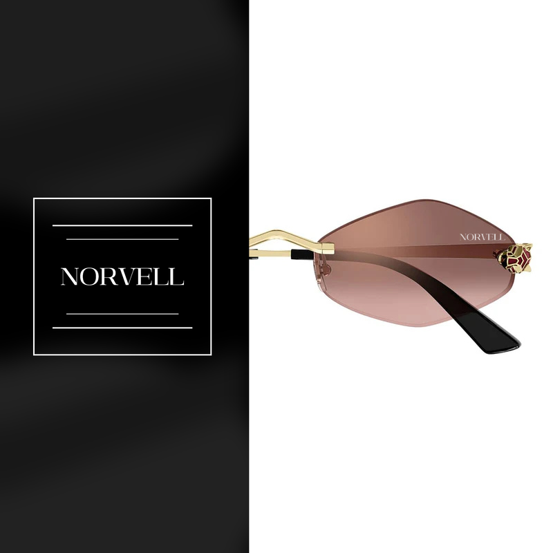 Norvell Monarch Panthera Silver – Silver Frame Grey Lens